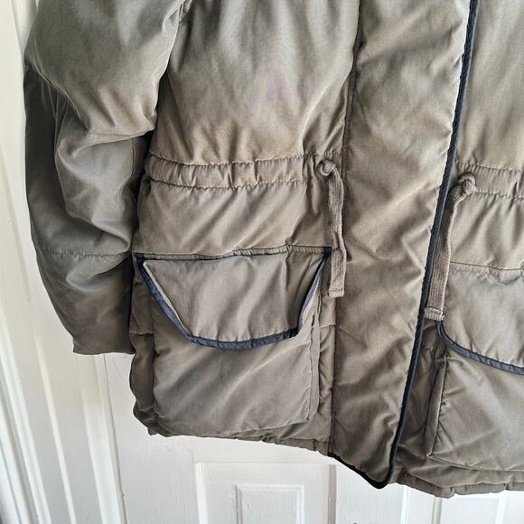 Abercrombie & Fitch Faux Fur Hooded Puffer Parka Jacket - Picture 5 of 10